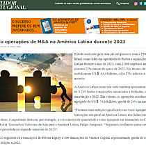 Brasil liderou operae de M&A na Amrica Latina durante 2023